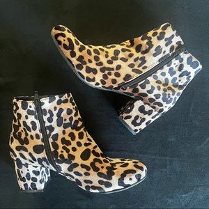 Leopard Booties